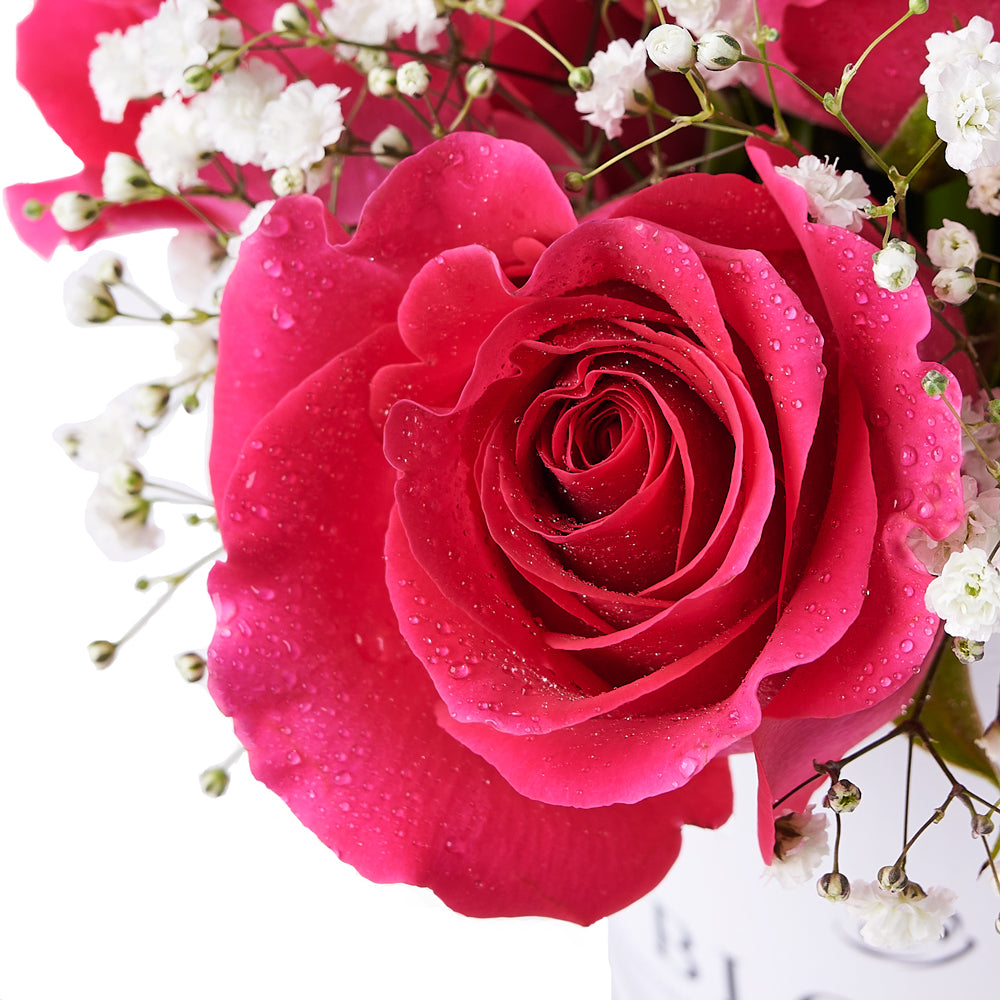 Tender Pink Rose Gift, gift baskets, floral gifts, mother’s day gifts – Canada Blooms - Canada Delivery