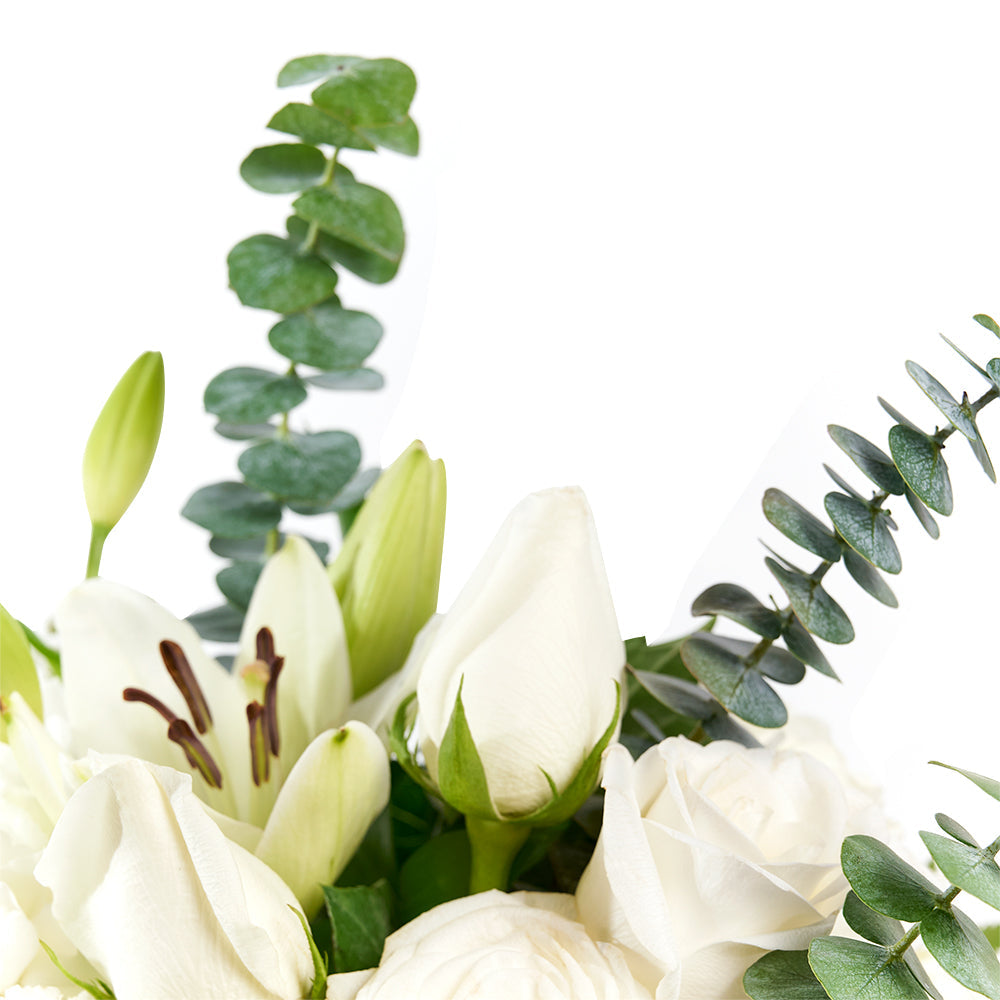 Pops of Joy Floral Centerpiece - Mixed Floral Hat Box – Canada Blooms - Canada Delivery
