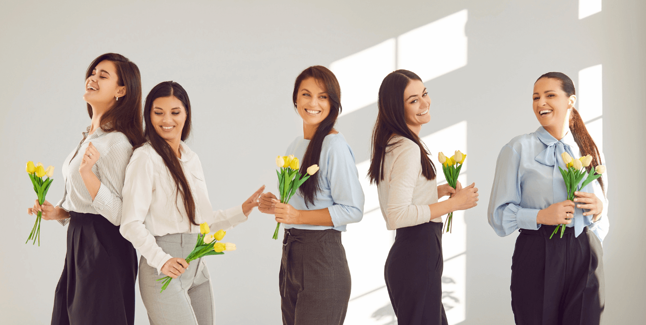 Blooms Canada Celebrates International Women's Day hero banner