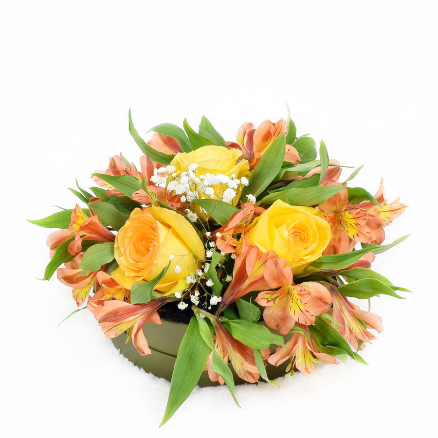 Autumnal Sunset Arrangement - Flower Gifts – Canada Blooms Delivery
