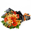 Mixed rose bouquet in red, yellow, and orange. Same Day.Blooms Canada- Blooms Canada Delivery