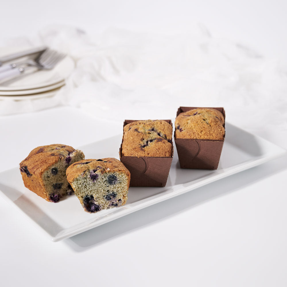 Blueberry Mini Loaf, Baked goods, Mini Cakes, Gourmet, – Canada Blooms Delivery