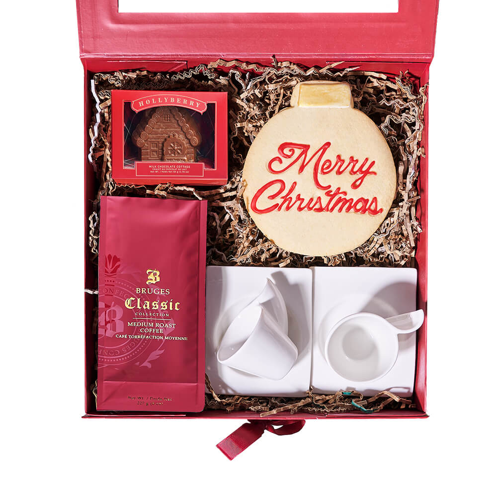 Christmas Coffee For Two Gift, christmas gift, christmas, holiday gift, holiday, coffee gift, coffee, gourmet gift, gourmet. Canada Blooms – Canada Blooms Delivery