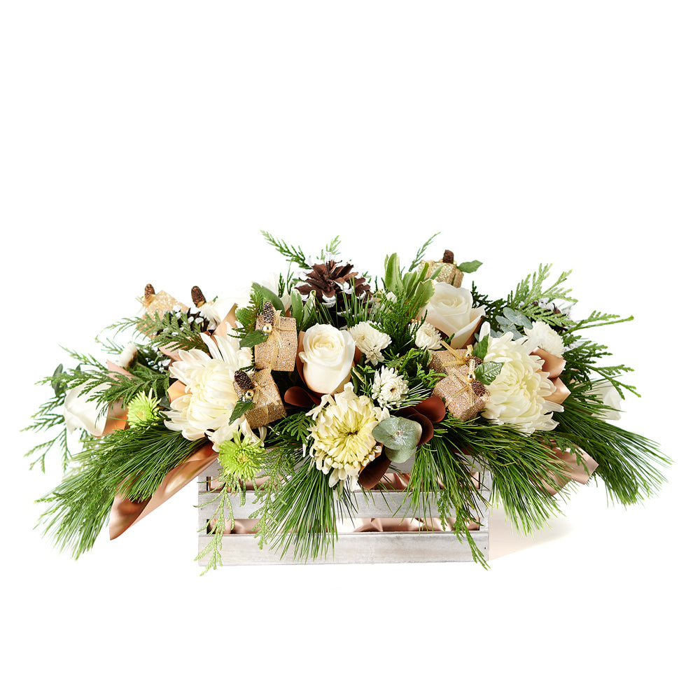 Mixed flower arrangement, Mixed Floral Arrangement, Mix Floral Arrangement, Flower Arrangement, Floral Gift, Floral Arrangement, holiday, christmas, Set 24007-2021, holiday flower delivery, delivery holiday flower, christmas floral canada, canada christmas floral, – Canada Blooms Delivery