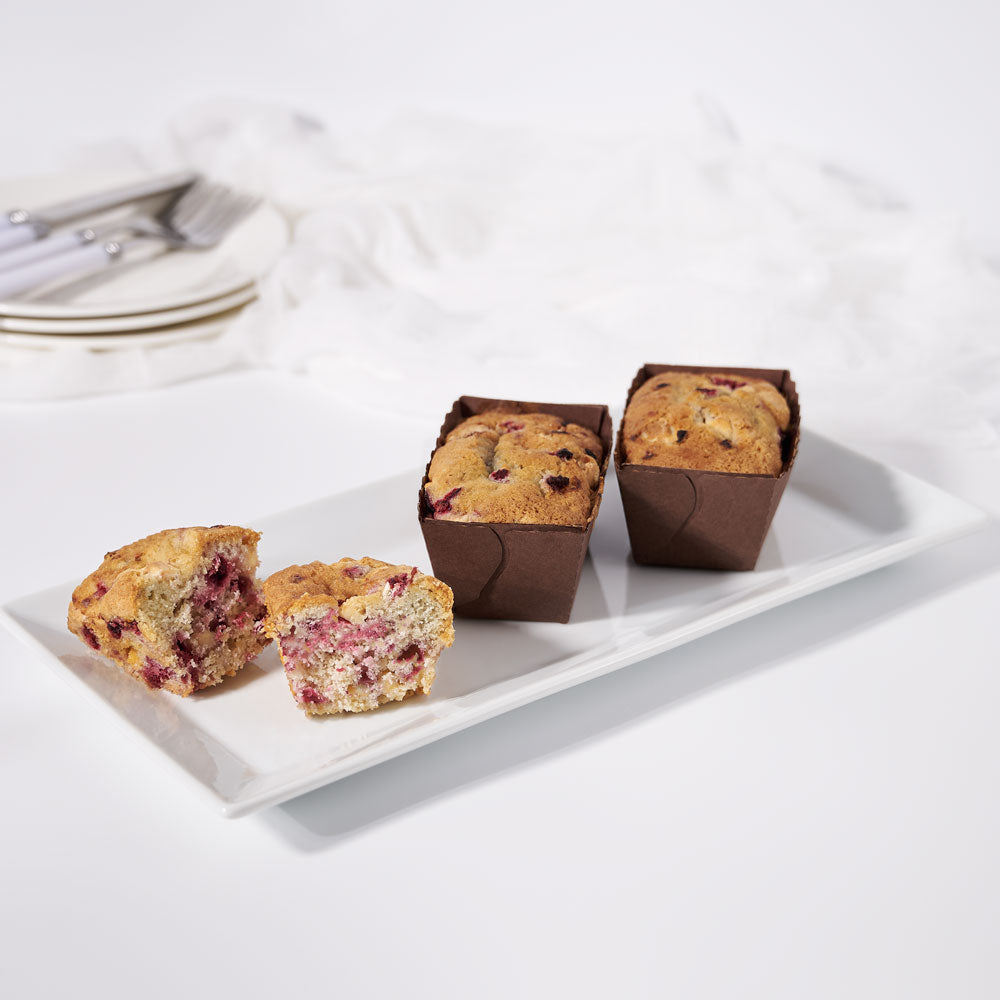Cranberry White Chocolate Chip Mini Loaf, Cakes, Gourmet – Canada Blooms - Canada Delivery