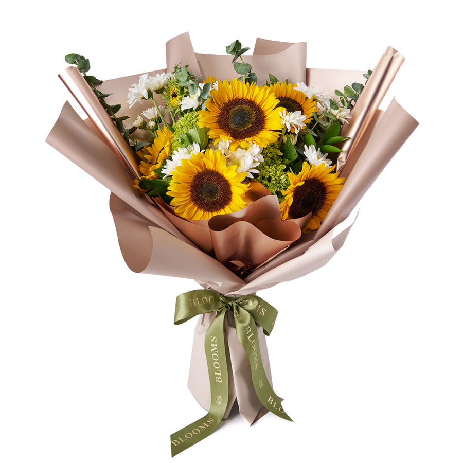 Eternal Sunshine Sunflower Bouquet, assorted flower bouquet, sunflowers bouquet, sunflowers, floral. bouquet – Canada Blooms - Canada Delivery