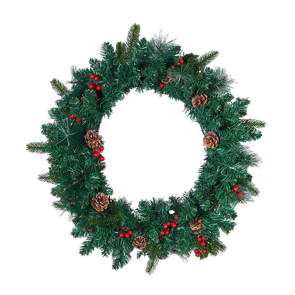 FauxChristmasWreath – Canada Blooms - Canada Delivery