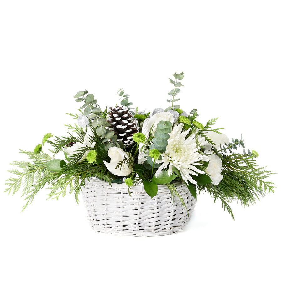 Mixed flower arrangement, Mixed Floral Arrangement, Flower Arrangement, Floral Arrangement, holiday, christmas, Set 24010-2021, holiday floral delivery, delivery holiday floral, christmas arrangement canada, canada christmas arrangement, Blooms Canada Delivery