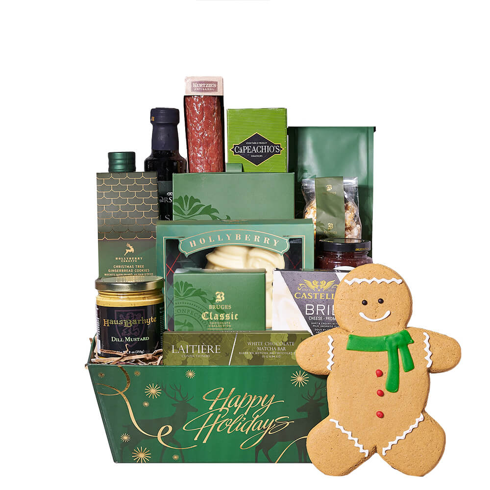 Gingerbread Feast Gift Set, christmas gift, christmas, holiday gift, holiday, gourmet gift, gourmet – Canada Blooms - Canada Delivery