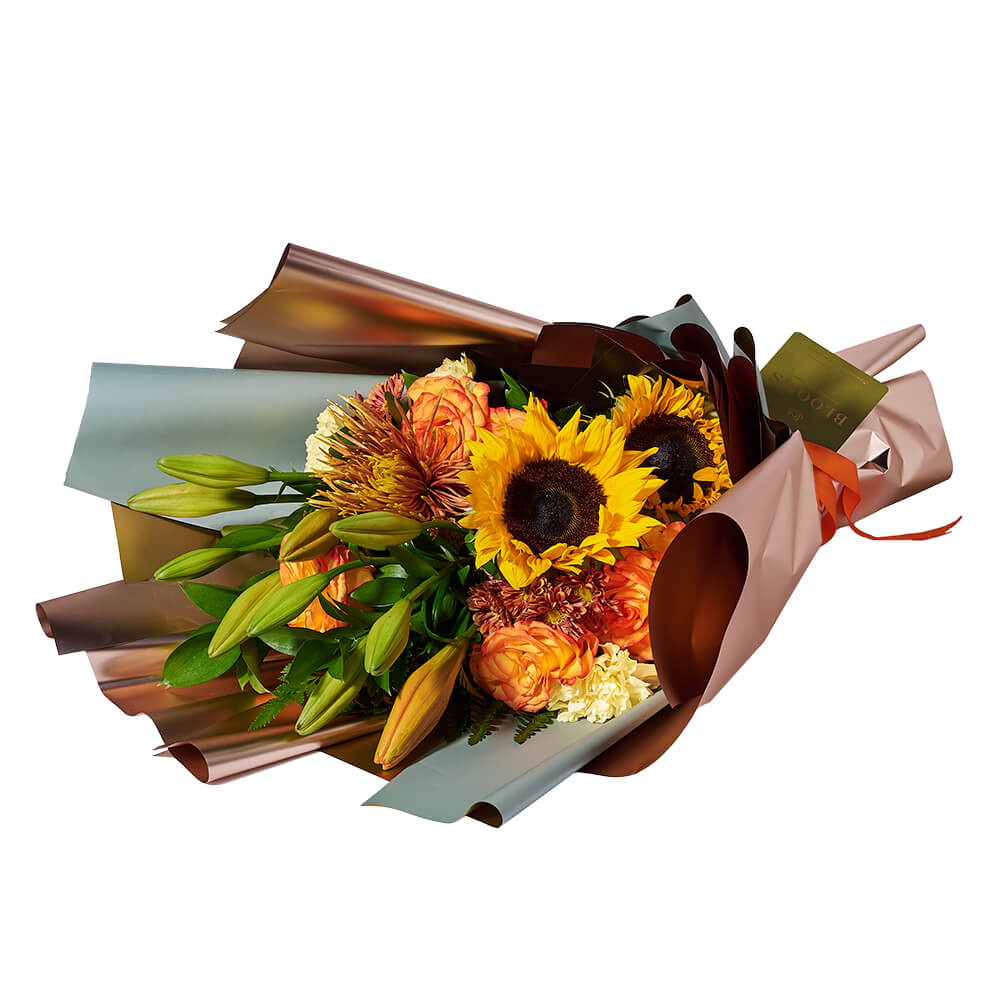 Giving Thanks Floral Bouquet, flower gift, flower, bouquet gift, bouquet, thanksgiving gift, thanksgiving, halloween gift, halloween – Canada Blooms - Canada Delivery