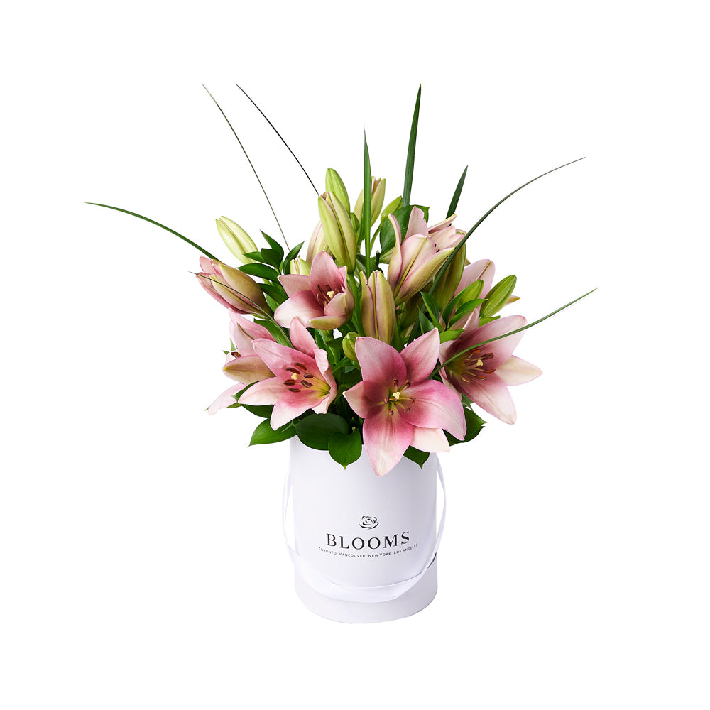 Glorious Lily Gift Box, lily gift, floral gift, flower gift, mother's day – Canada Blooms - Canada Delivery