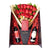 Grand Red Rose Gift With Chocolate & Wine