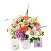 Heavenly Scents Flowers & Candle Gift, Blooms Canada Delivery