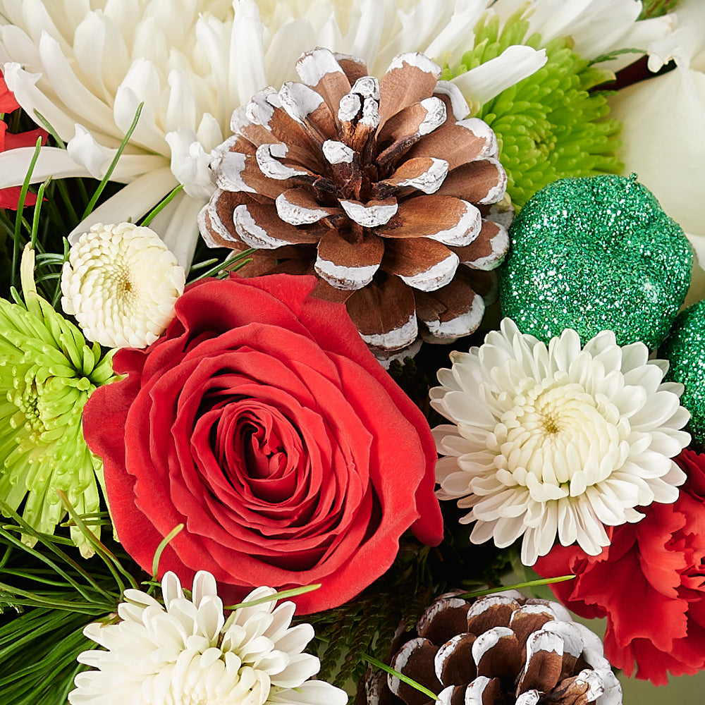 Holiday Flower Box – Canada Blooms - Canada Delivery