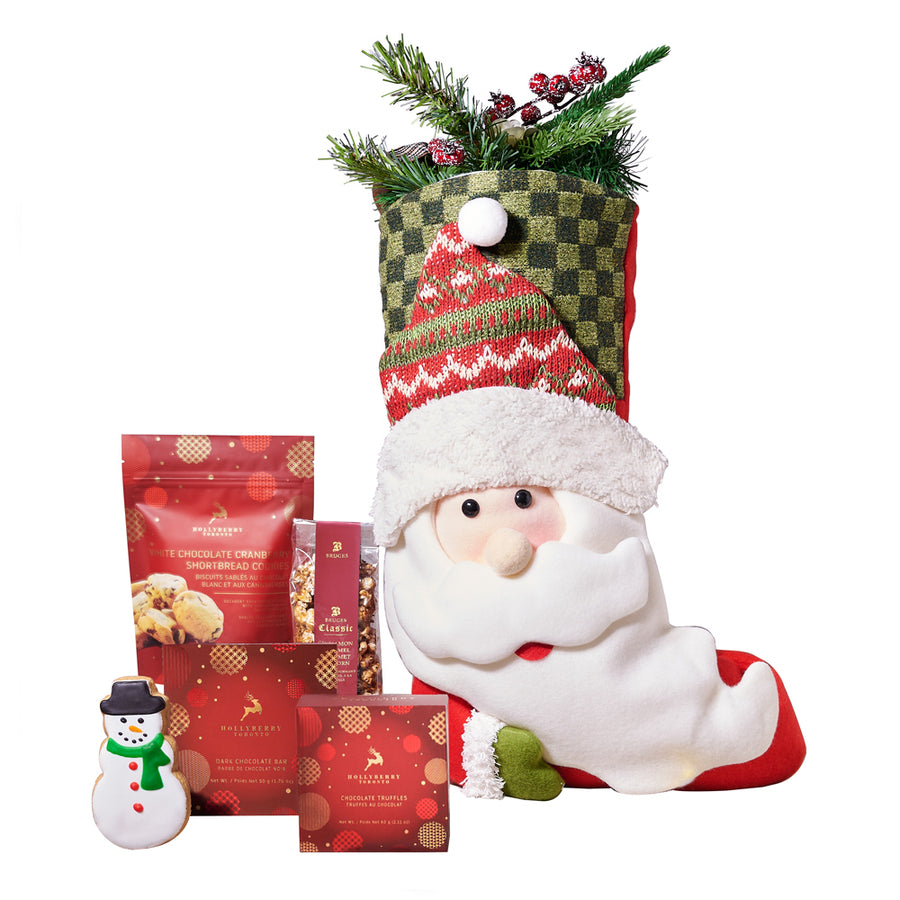 Holiday Stocking Gourmet Gift Set, Blooms Canada Delivery