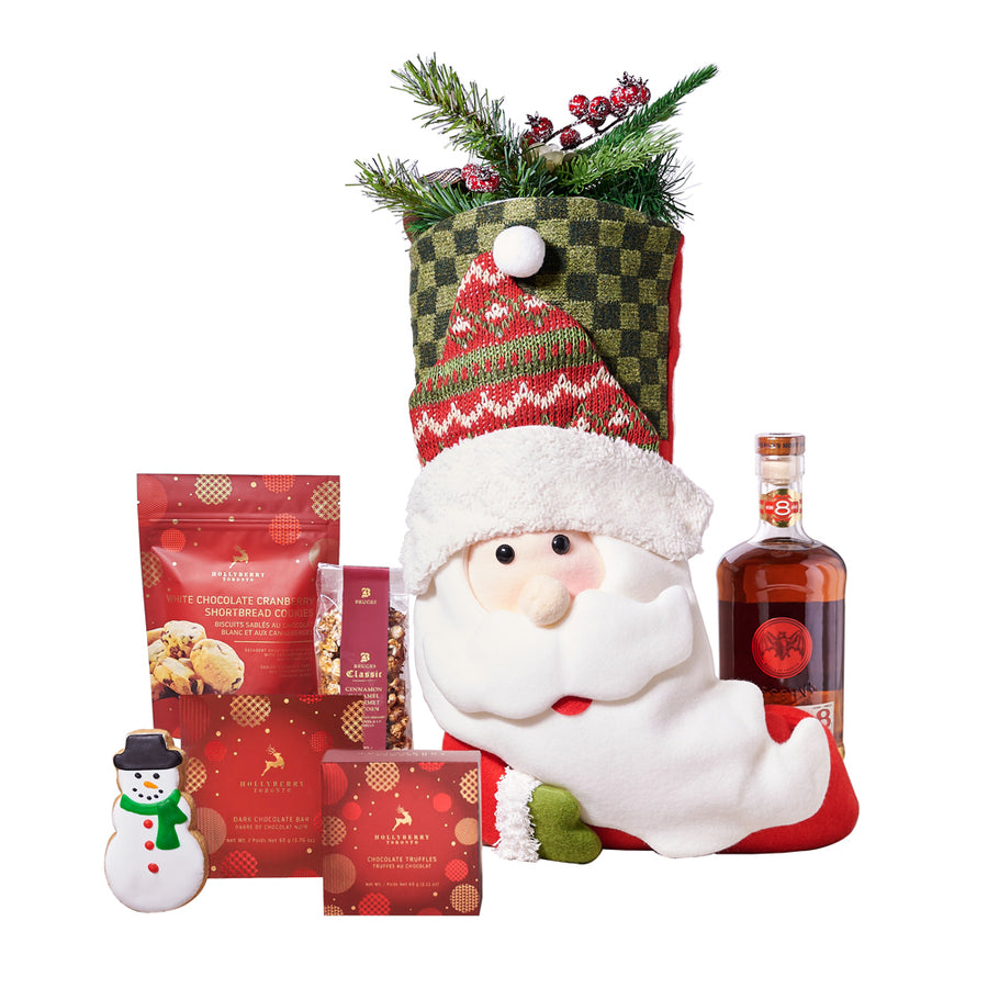 Holiday Stocking Liquor Gift Set, Blooms Canada Delivery