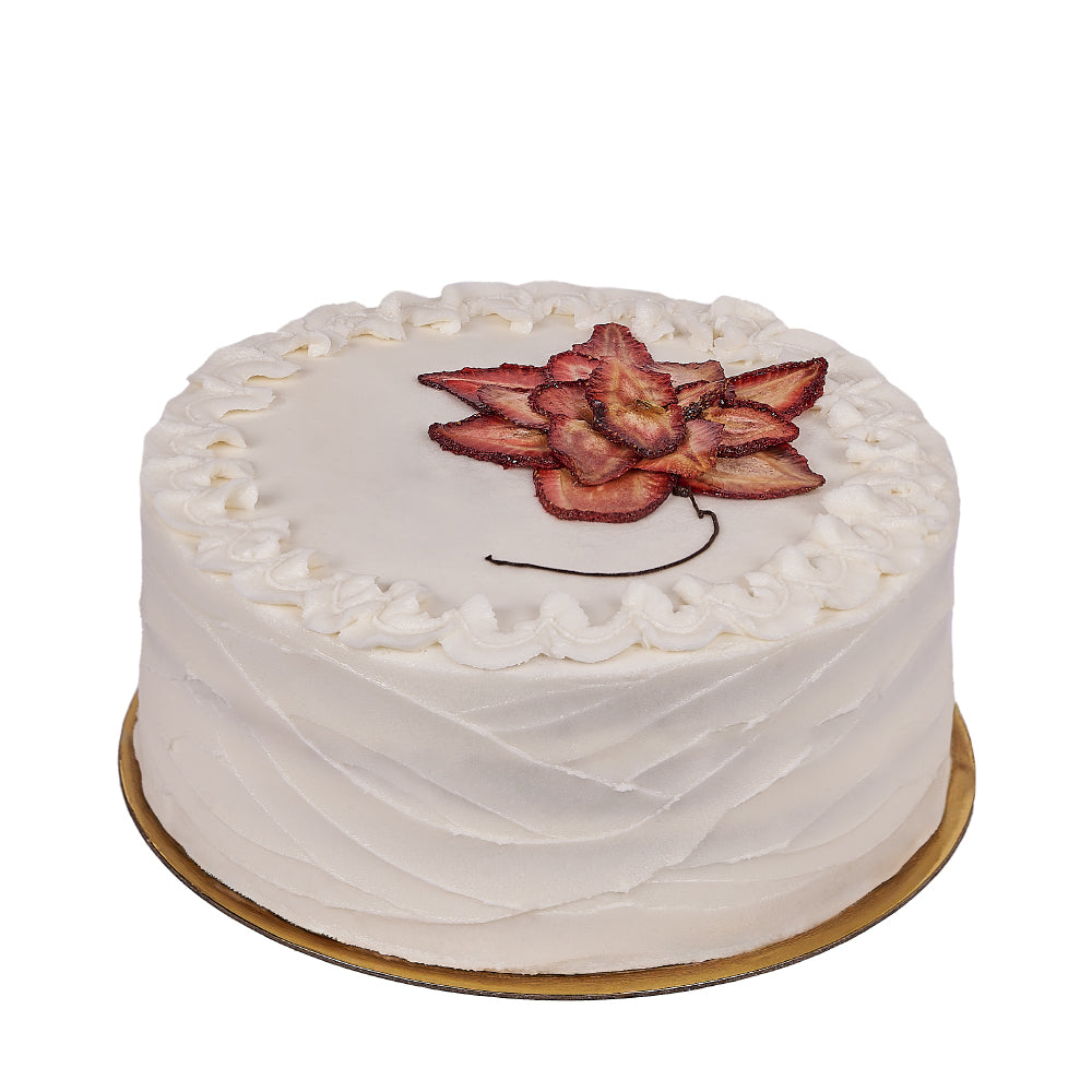 Large Vegan Vanilla Cake – Canada Blooms - Canada Delivery