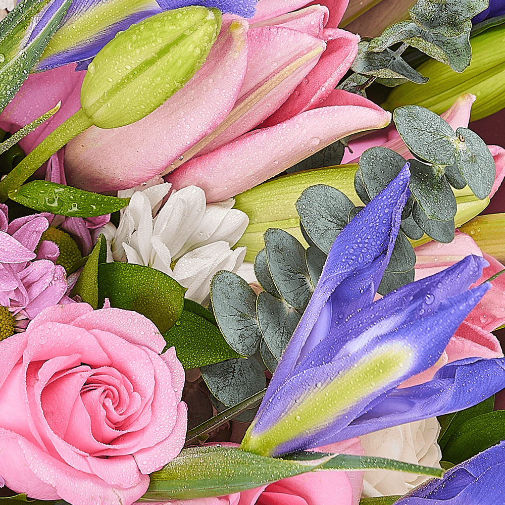 Lavender Whispers Iris Bouquet – Canada Blooms - Canada Delivery