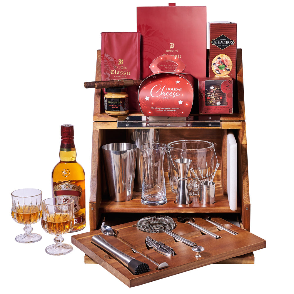 Lavish Holiday Cocktail Gift – Canada Blooms - Canada Delivery