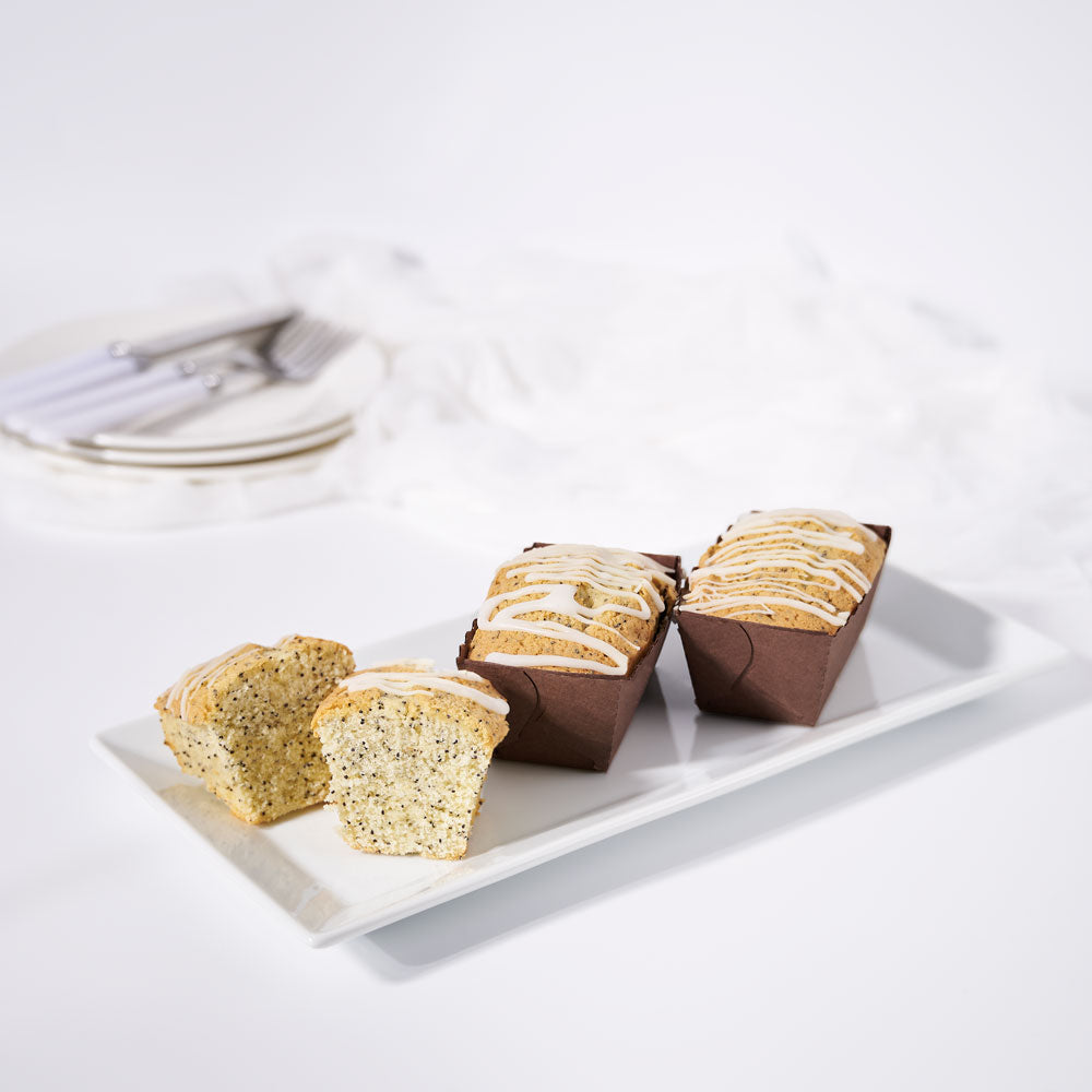 Lemon Poppy Seed Mini Loaf – Canada Blooms - Canada Delivery
