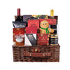 Let It Snow Wine Duo Gift Basket, Blooms Canada Delivery