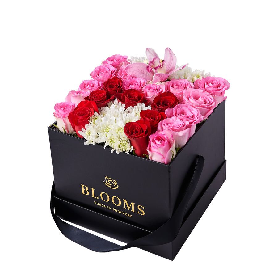 M is for Mom Floral Arrangement, gift baskets, floral gifts, mother’s day gifts – Canada Blooms - Canada Delivery
