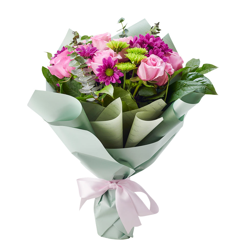 Mother's Day Secret Garden Mixed Floral Bouquet – Canada Blooms - Canada Delivery