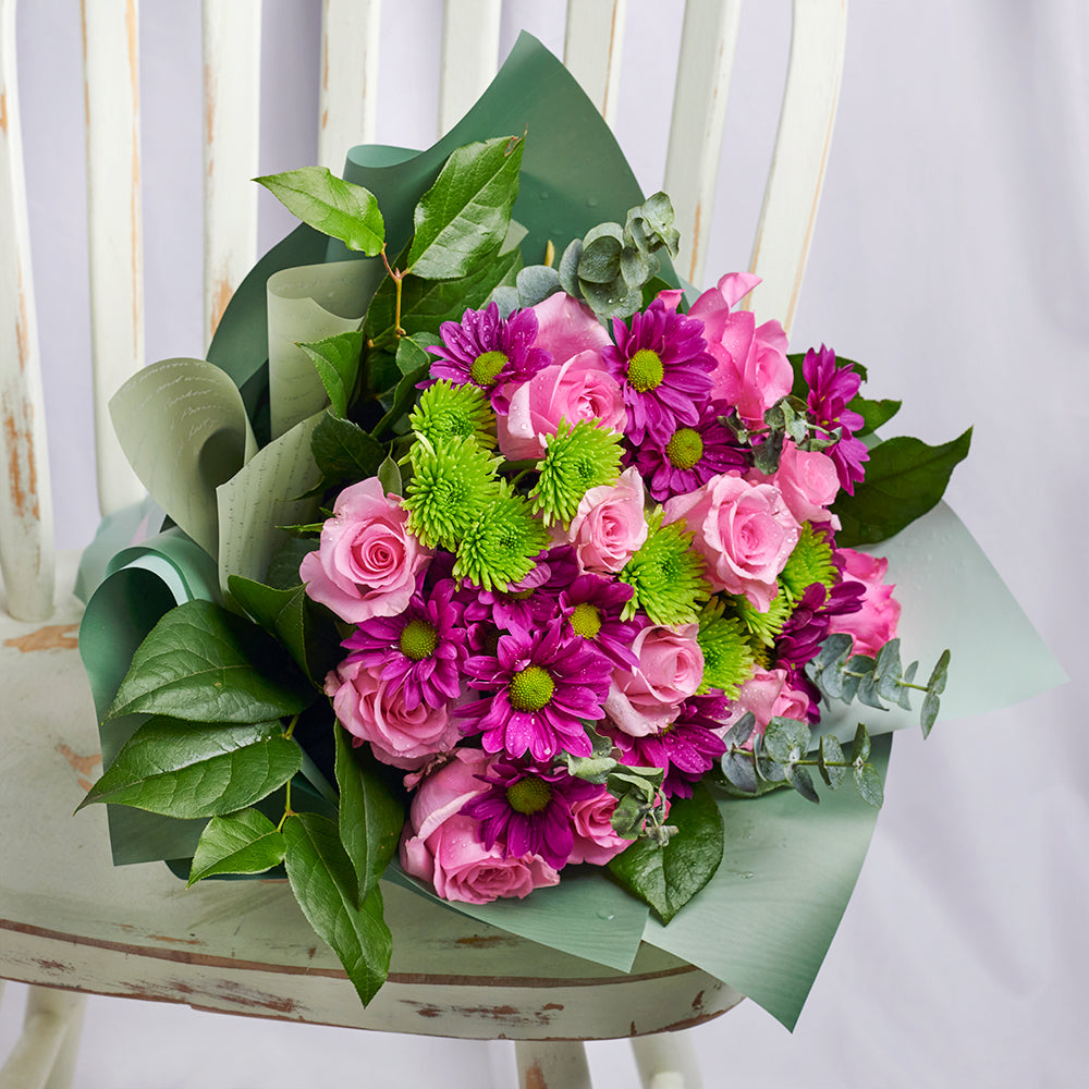 Mother's Day Secret Garden Mixed Floral Bouquet – Canada Blooms - Canada Delivery