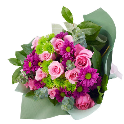 Mother's Day Secret Garden Mixed Floral Bouquet, Blooms Canada Delivery