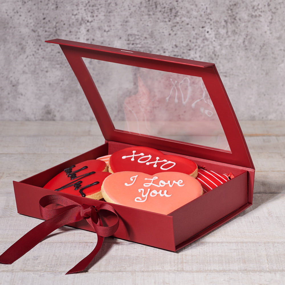 My Sweet Valentine Gift Set, Valentine's Day gifts, cookie gifts – Canada Blooms - Canada Delivery