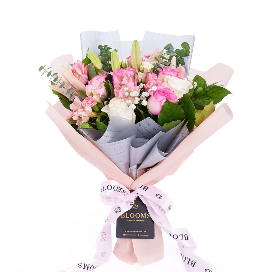 Pastel Dreams 12 Stem Mixed Rose Mother's Day Edition – Canada Blooms - Canada Delivery