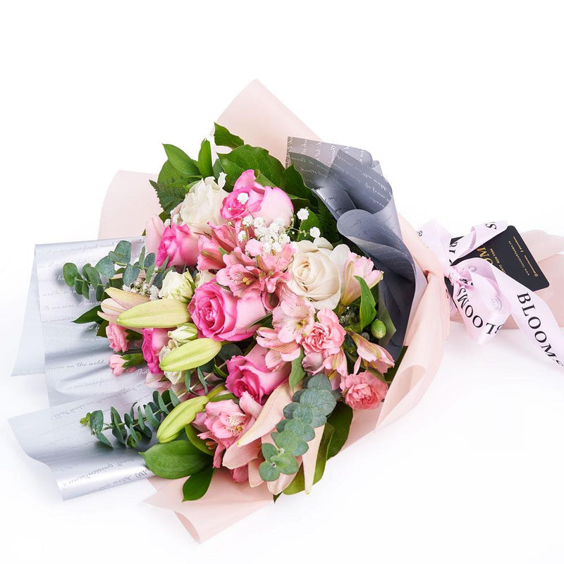 Pastel Dreams Mixed Rose Bouquet – Canada Blooms - Canada Delivery