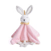 Pink Plush Bunny Blanket, Perfect for play time, this soft Plush Bunny Blanket has an attached plastic ring for teething, Baby Gifts from Blooms Canada - Same Day Canada Delivery.