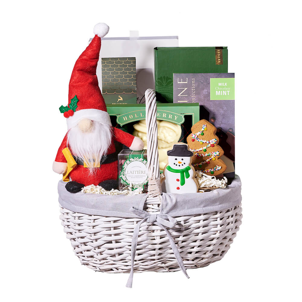 Santa’s Favorite Sweet Treats Gift, christmas gift, christmas, holiday gift, holiday, gourmet gift, gourmet, chocolate gift, chocolate – Canada Blooms - Canada Delivery