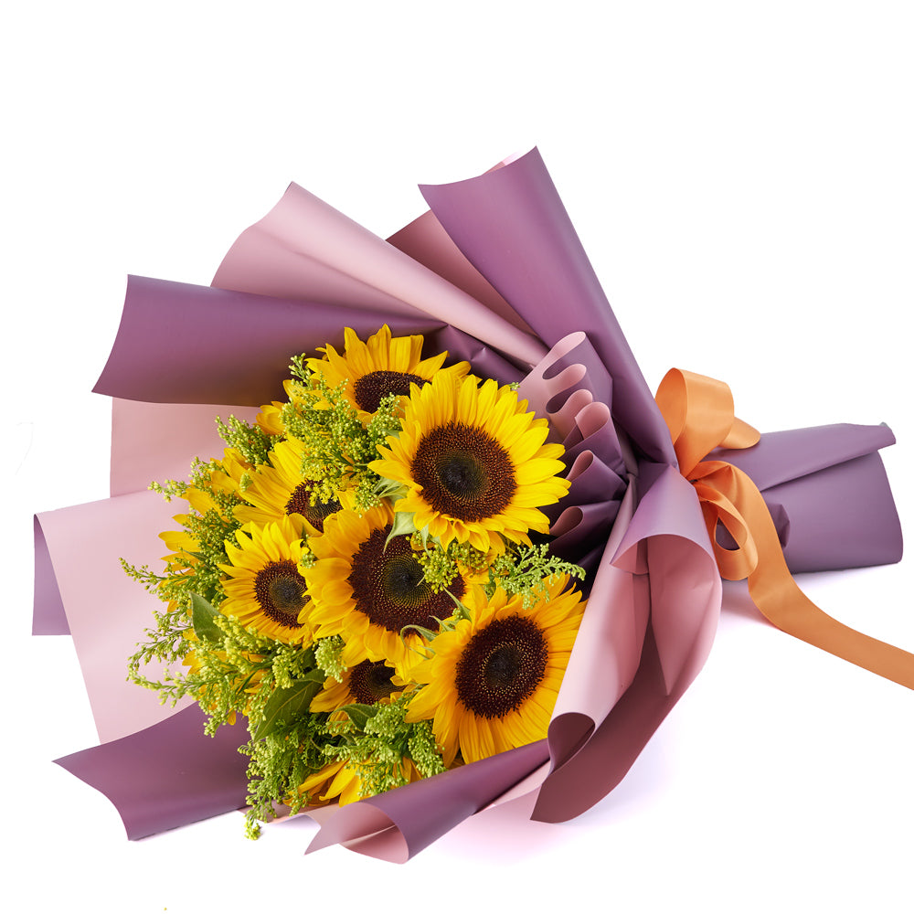 Summer Glory Sunflower Bouquet. – Canada Blooms - Canada Delivery
