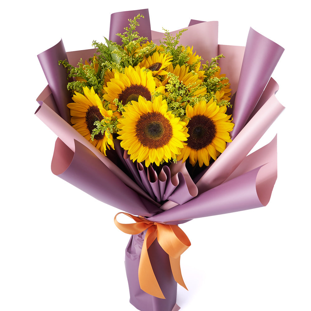 Summer Glory Sunflower Bouquet – Canada Blooms - Canada Delivery