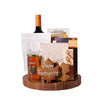 Thanksgiving Wine & Snack Gift Board, wine gift, wine, gourmet gift, gourmet, thanksgiving gift, thanksgiving. Blooms Canada Delivery