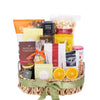 The Classy Snacking Gift Basket, chocolates, chips, nuts, pretzels, cookies, to candy, hot chocolate, and coffee, this gift has a little something for everyone, Snack Gifts from Blooms Canada - Same Day Canada Delivery.