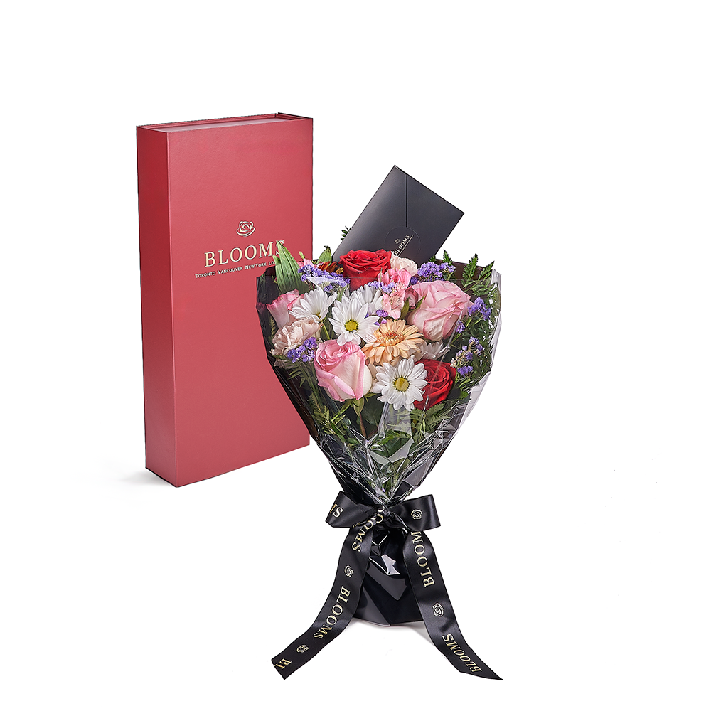 Valentine's Day Seasonal Bouquet & Box, – Canada Blooms - Canada Delivery
