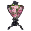 Valentine's Day 12 Stem Pink Rose Bouquet, Blooms Canada- Blooms Canada Delivery