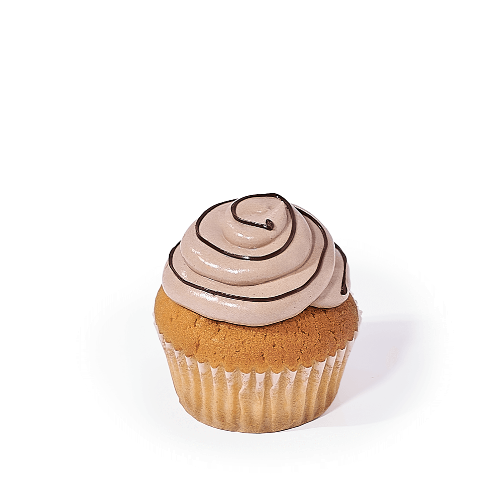 Vanilla Cupcake With Hazelnut Frosting