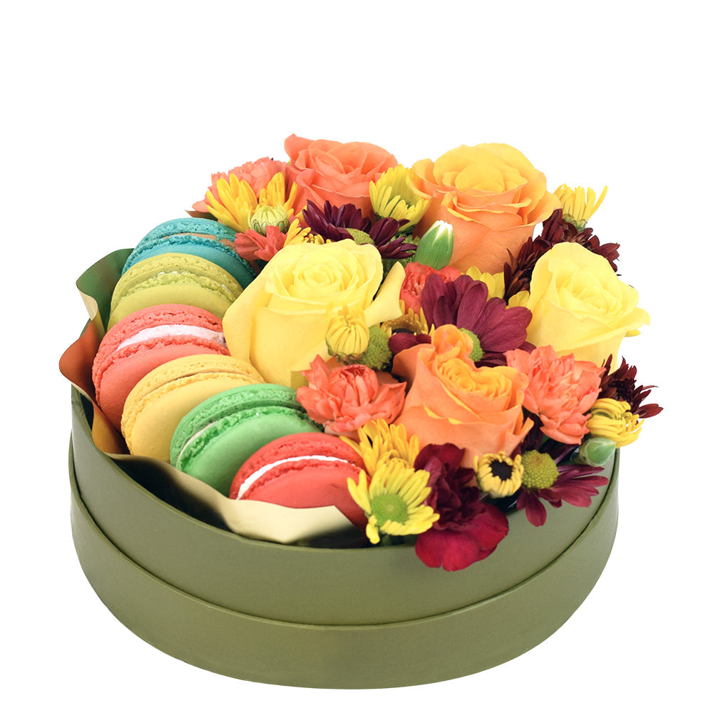 Vintage Rainbow Floral Gourmet Box Set