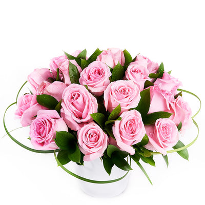 Blushing Rose Arrangement – Rose Gifts – Blooms Canada delivery
