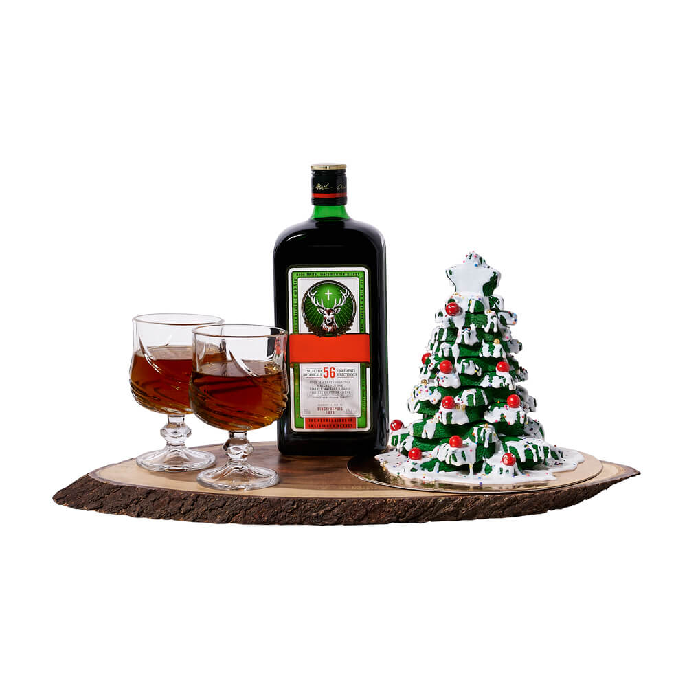Christmas Spirits & Cookie Gift, christmas gift, christmas, holiday gift, holiday, gourmet gift, gourmet, liquor gift, liquor, spirits gift, spirits. Blooms Canada – Canada Blooms Delivery