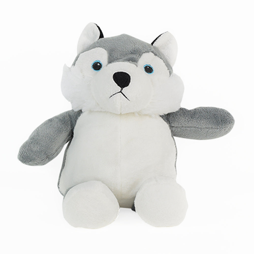 Cuddle Pal Husky, plush toys, plush gift baskets – Canada Blooms - Canada Delivery