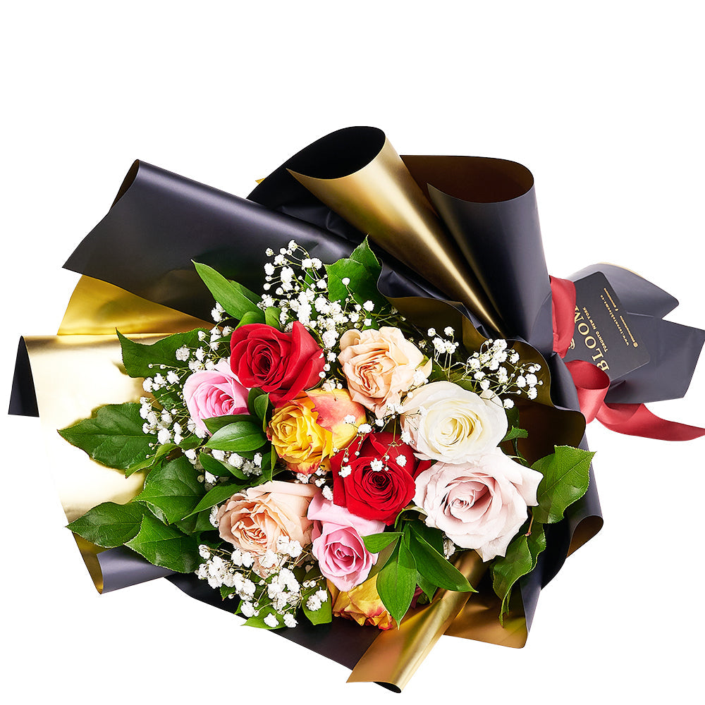 Enduring Charm Rose Bouquet – Canada Blooms - Canada Delivery