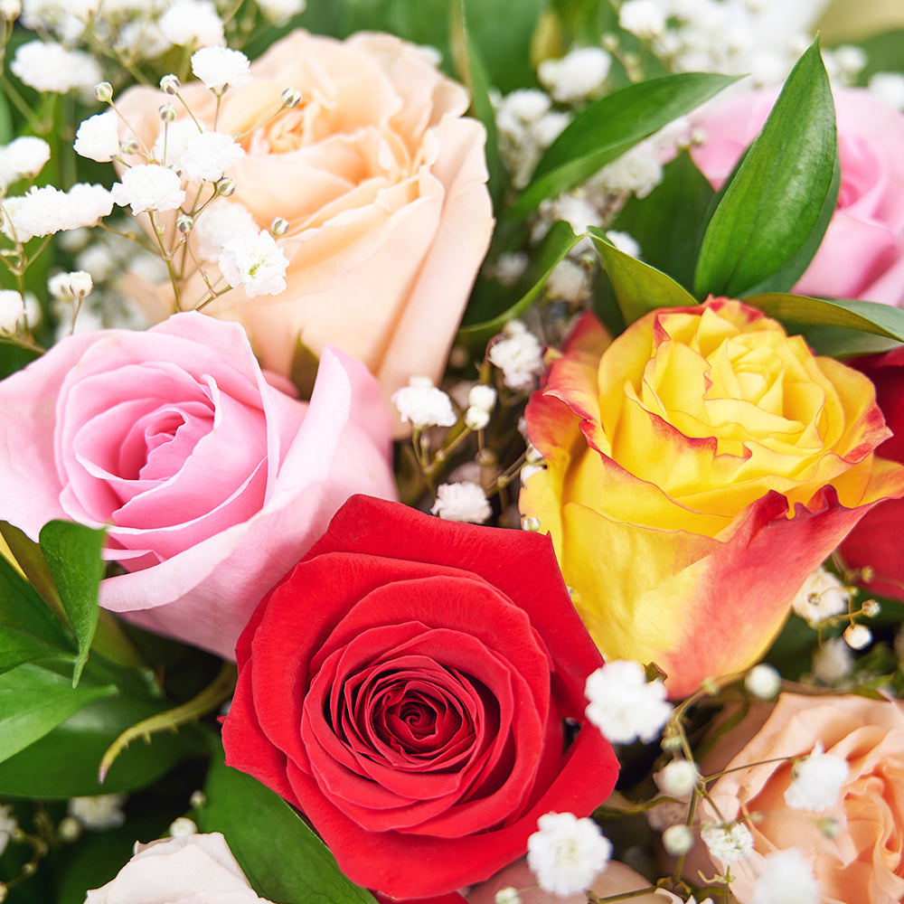 Enduring Charm Rose Bouquet – Canada Blooms - Canada Delivery