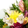 Eternal Sunshine Mixed Peruvian Lily Bouquet - Mixed Floral Bouquet Gift - Same Day Blooms CanadaDelivery