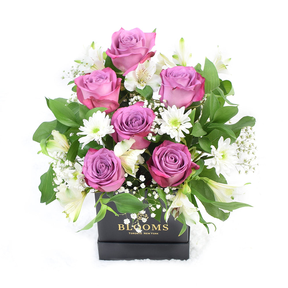 Exquisite Blooms Mixed Arrangement, floral gift baskets, gift baskets, flower bouquets, floral arrangement – Canada Blooms - Canada Delivery