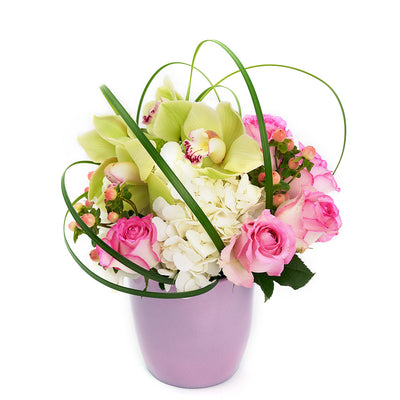Follow Your Heart Mixed Arrangement - Mix Floral Gift - Same Day Toronto Delivery